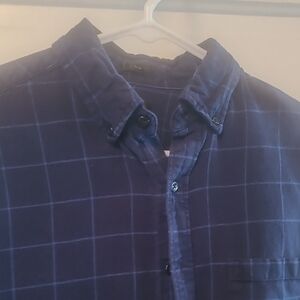 Dark Blue Long Sleeve Shirt